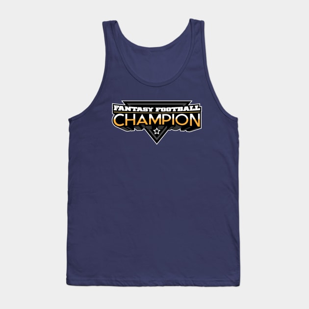 Fantasy Football Champion 1 Tank Top by JWDesigns